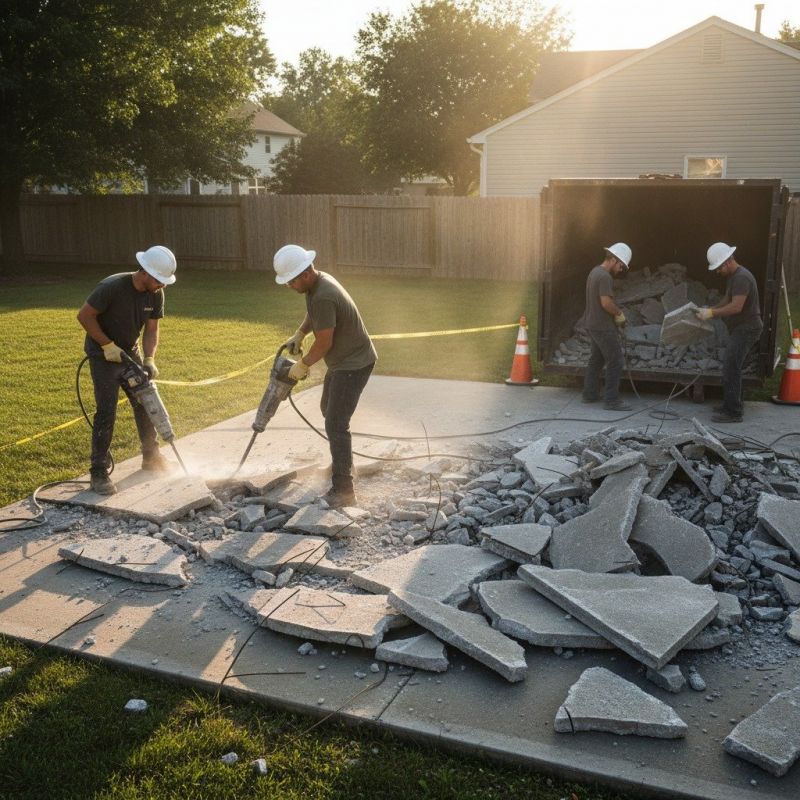 Block Wall Demolition in Bergen County, NJ